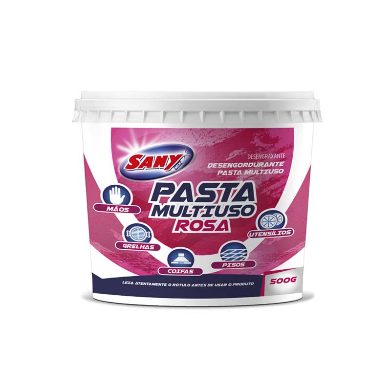Pasta Multiuso Rosa 500 Gramas